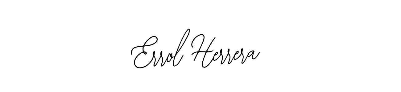 if you are searching for the best signature style for your name Errol Herrera. so please give up your signature search. here we have designed multiple signature styles  using Bearetta-2O07w. Errol Herrera signature style 12 images and pictures png