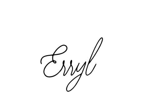 Make a beautiful signature design for name Erryl. With this signature (Bearetta-2O07w) style, you can create a handwritten signature for free. Erryl signature style 12 images and pictures png