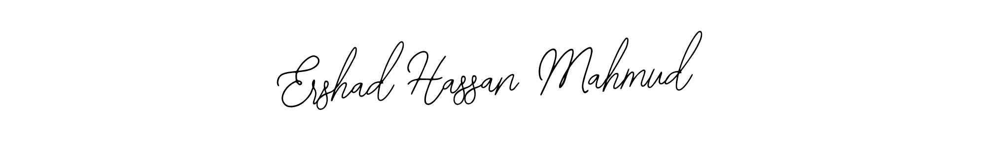 The best way (Bearetta-2O07w) to make a short signature is to pick only two or three words in your name. The name Ershad Hassan Mahmud include a total of six letters. For converting this name. Ershad Hassan Mahmud signature style 12 images and pictures png