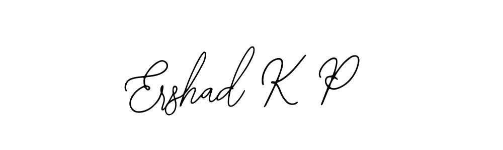 Make a beautiful signature design for name Ershad K P. Use this online signature maker to create a handwritten signature for free. Ershad K P signature style 12 images and pictures png