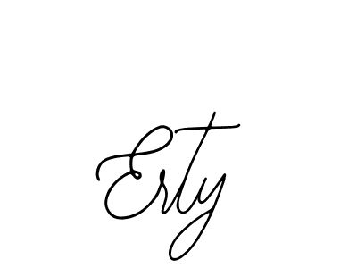 Bearetta-2O07w is a professional signature style that is perfect for those who want to add a touch of class to their signature. It is also a great choice for those who want to make their signature more unique. Get Erty name to fancy signature for free. Erty signature style 12 images and pictures png