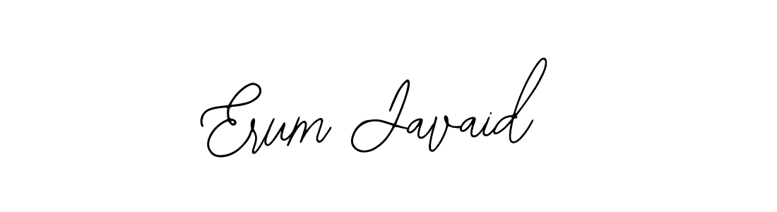 Make a beautiful signature design for name Erum Javaid. With this signature (Bearetta-2O07w) style, you can create a handwritten signature for free. Erum Javaid signature style 12 images and pictures png