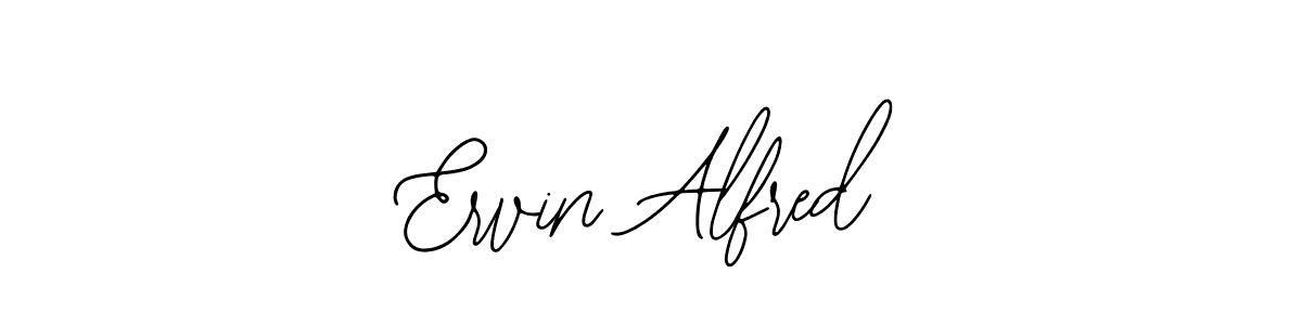 Make a short Ervin Alfred signature style. Manage your documents anywhere anytime using Bearetta-2O07w. Create and add eSignatures, submit forms, share and send files easily. Ervin Alfred signature style 12 images and pictures png