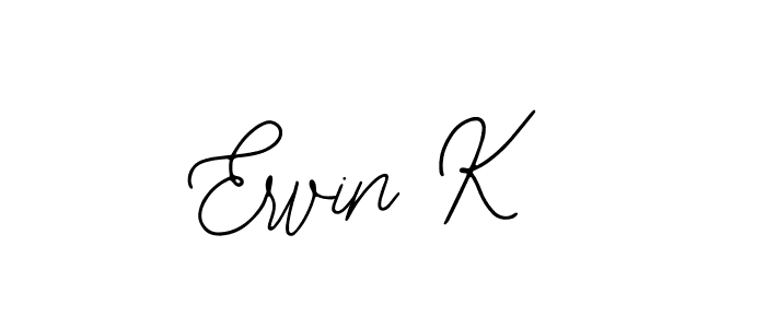 How to Draw Ervin K signature style? Bearetta-2O07w is a latest design signature styles for name Ervin K. Ervin K signature style 12 images and pictures png