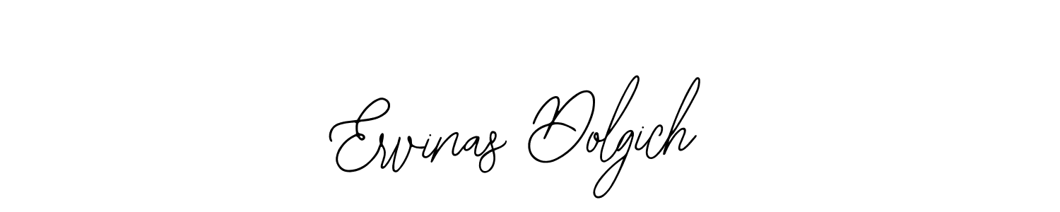 Use a signature maker to create a handwritten signature online. With this signature software, you can design (Bearetta-2O07w) your own signature for name Ervinas Dolgich. Ervinas Dolgich signature style 12 images and pictures png