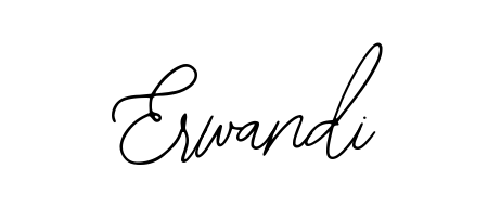 Elevate your brand with a stunning Erwandi eSignature. The Bearetta-2O07w style provides a balanced, flowing aesthetic for everyday signing. Erwandi signature style 12 images and pictures png