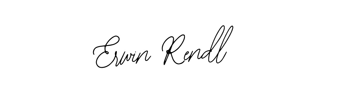 Design your own signature with our free online signature maker. With this signature software, you can create a handwritten (Bearetta-2O07w) signature for name Erwin Rendl. Erwin Rendl signature style 12 images and pictures png