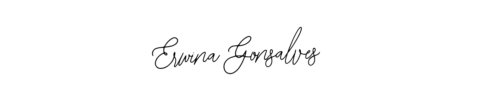Create a beautiful signature design for name Erwina Gonsalves. With this signature (Bearetta-2O07w) fonts, you can make a handwritten signature for free. Erwina Gonsalves signature style 12 images and pictures png