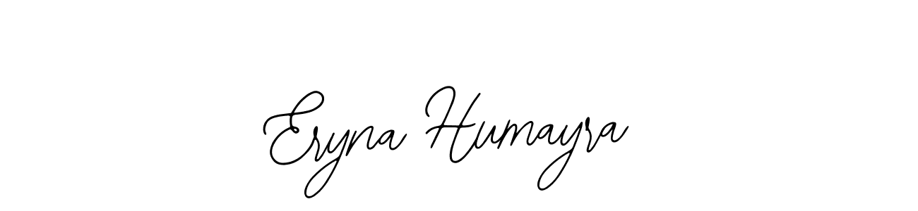 How to make Eryna Humayra name signature. Use Bearetta-2O07w style for creating short signs online. This is the latest handwritten sign. Eryna Humayra signature style 12 images and pictures png