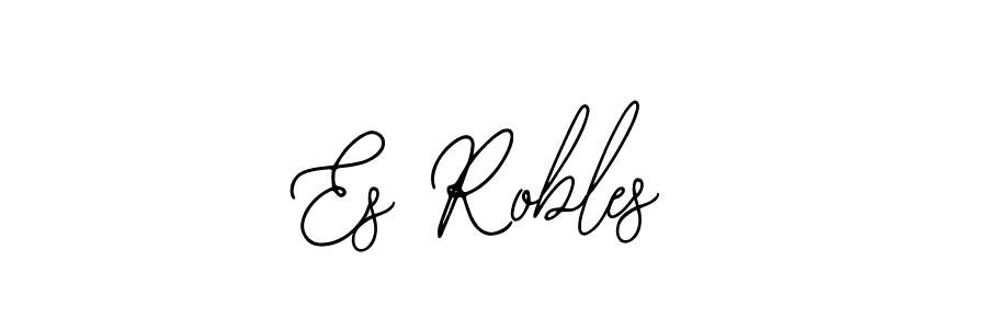 How to make Es Robles signature? Bearetta-2O07w is a professional autograph style. Create handwritten signature for Es Robles name. Es Robles signature style 12 images and pictures png
