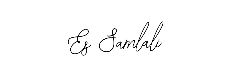 Design your own signature with our free online signature maker. With this signature software, you can create a handwritten (Bearetta-2O07w) signature for name Es Samlali. Es Samlali signature style 12 images and pictures png