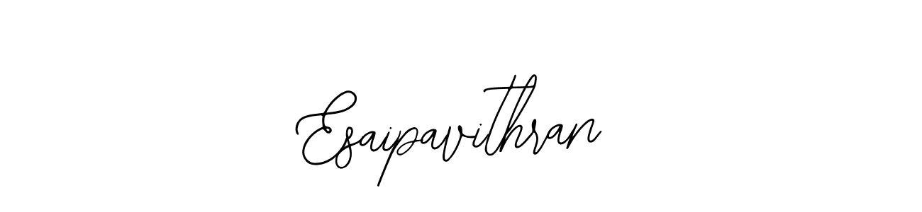 Esaipavithran stylish signature style. Best Handwritten Sign (Bearetta-2O07w) for my name. Handwritten Signature Collection Ideas for my name Esaipavithran. Esaipavithran signature style 12 images and pictures png