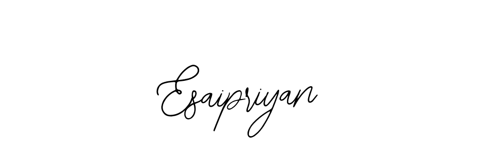 Make a beautiful signature design for name Esaipriyan. Use this online signature maker to create a handwritten signature for free. Esaipriyan signature style 12 images and pictures png