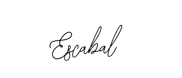 The best way (Bearetta-2O07w) to make a short signature is to pick only two or three words in your name. The name Escabal include a total of six letters. For converting this name. Escabal signature style 12 images and pictures png