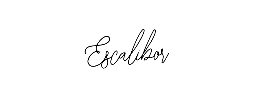 Escalibor stylish signature style. Best Handwritten Sign (Bearetta-2O07w) for my name. Handwritten Signature Collection Ideas for my name Escalibor. Escalibor signature style 12 images and pictures png