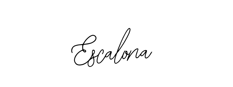 Also You can easily find your signature by using the search form. We will create Escalona name handwritten signature images for you free of cost using Bearetta-2O07w sign style. Escalona signature style 12 images and pictures png