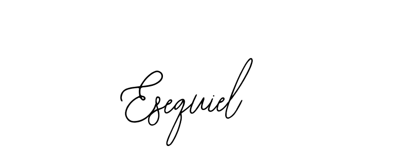 How to make Esequiel signature? Bearetta-2O07w is a professional autograph style. Create handwritten signature for Esequiel name. Esequiel signature style 12 images and pictures png