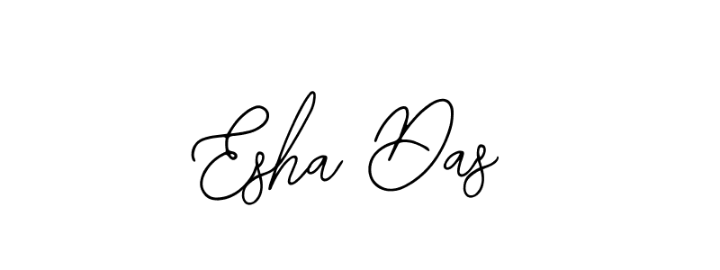 Esha Das stylish signature style. Best Handwritten Sign (Bearetta-2O07w) for my name. Handwritten Signature Collection Ideas for my name Esha Das. Esha Das signature style 12 images and pictures png
