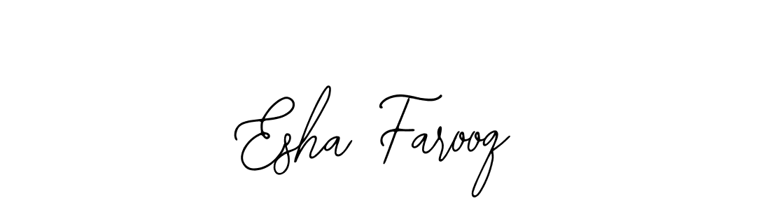 How to Draw Esha Farooq signature style? Bearetta-2O07w is a latest design signature styles for name Esha Farooq. Esha Farooq signature style 12 images and pictures png