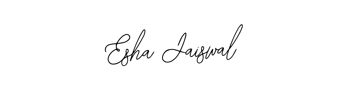 How to Draw Esha Jaiswal signature style? Bearetta-2O07w is a latest design signature styles for name Esha Jaiswal. Esha Jaiswal signature style 12 images and pictures png