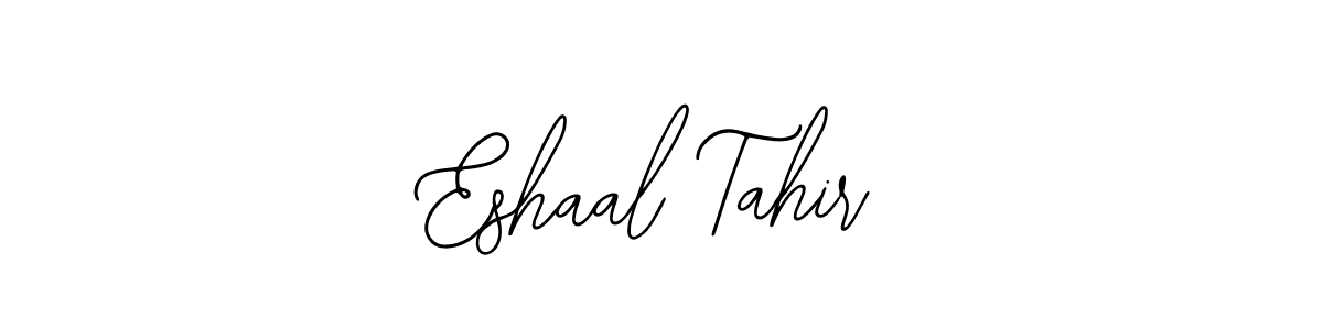 Make a beautiful signature design for name Eshaal Tahir. Use this online signature maker to create a handwritten signature for free. Eshaal Tahir signature style 12 images and pictures png