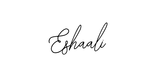 Eshaali stylish signature style. Best Handwritten Sign (Bearetta-2O07w) for my name. Handwritten Signature Collection Ideas for my name Eshaali. Eshaali signature style 12 images and pictures png