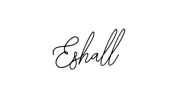 It looks lik you need a new signature style for name Eshall. Design unique handwritten (Bearetta-2O07w) signature with our free signature maker in just a few clicks. Eshall signature style 12 images and pictures png