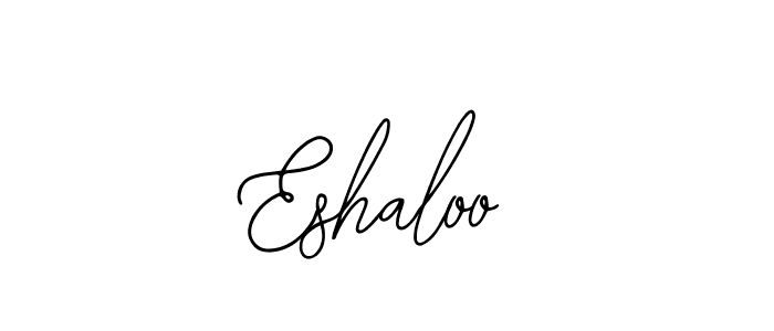 Once you've used our free online signature maker to create your best signature Bearetta-2O07w style, it's time to enjoy all of the benefits that Eshaloo name signing documents. Eshaloo signature style 12 images and pictures png