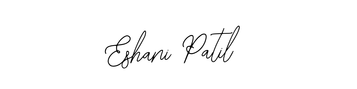 How to Draw Eshani Patil signature style? Bearetta-2O07w is a latest design signature styles for name Eshani Patil. Eshani Patil signature style 12 images and pictures png