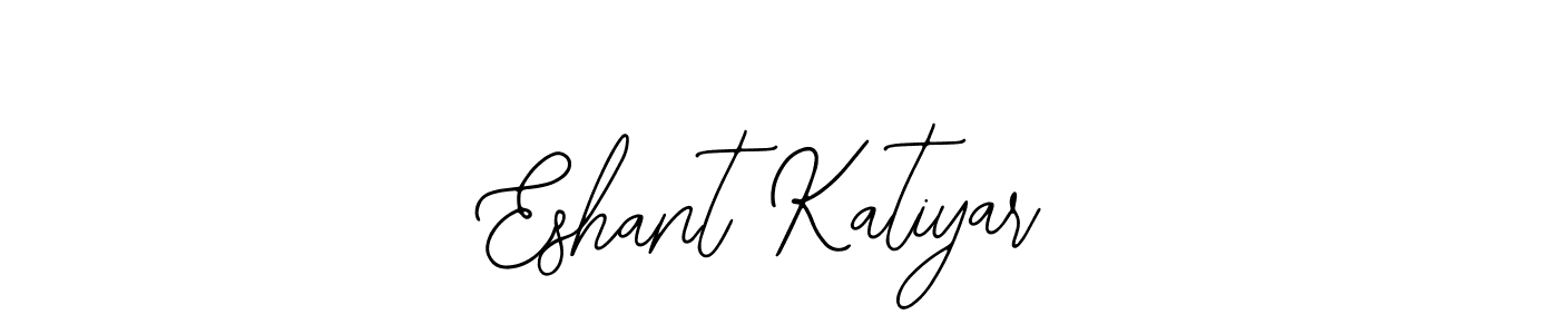 Eshant Katiyar stylish signature style. Best Handwritten Sign (Bearetta-2O07w) for my name. Handwritten Signature Collection Ideas for my name Eshant Katiyar. Eshant Katiyar signature style 12 images and pictures png