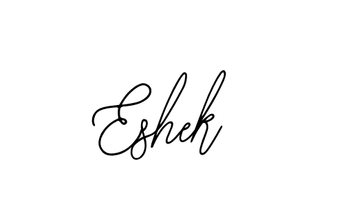 Also we have Eshek name is the best signature style. Create professional handwritten signature collection using Bearetta-2O07w autograph style. Eshek signature style 12 images and pictures png