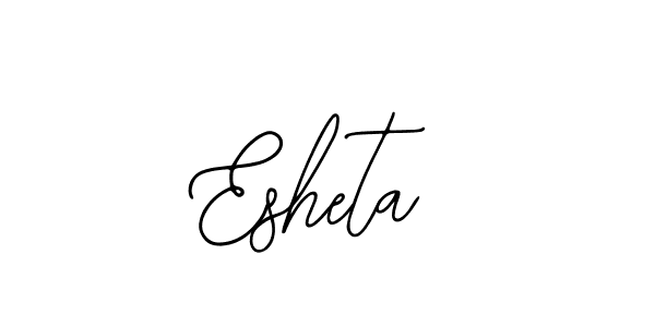 Create a beautiful signature design for name Esheta. With this signature (Bearetta-2O07w) fonts, you can make a handwritten signature for free. Esheta signature style 12 images and pictures png