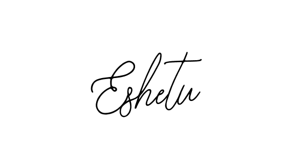 Make a beautiful signature design for name Eshetu. With this signature (Bearetta-2O07w) style, you can create a handwritten signature for free. Eshetu signature style 12 images and pictures png