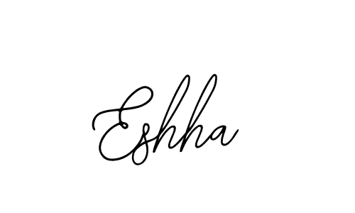 It looks lik you need a new signature style for name Eshha. Design unique handwritten (Bearetta-2O07w) signature with our free signature maker in just a few clicks. Eshha signature style 12 images and pictures png