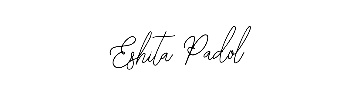 if you are searching for the best signature style for your name Eshita Padol. so please give up your signature search. here we have designed multiple signature styles  using Bearetta-2O07w. Eshita Padol signature style 12 images and pictures png