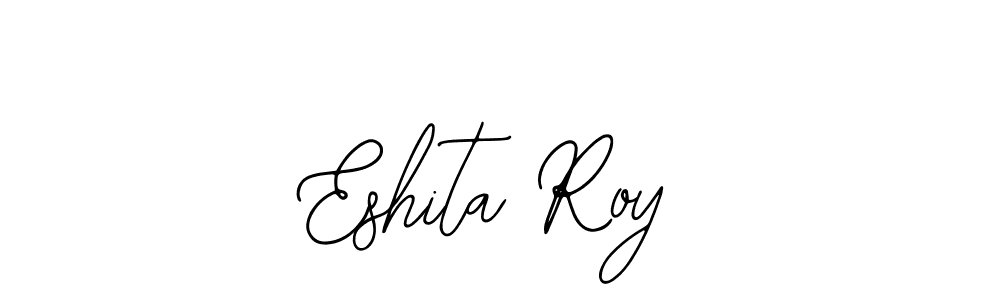 Bearetta-2O07w is a professional signature style that is perfect for those who want to add a touch of class to their signature. It is also a great choice for those who want to make their signature more unique. Get Eshita Roy name to fancy signature for free. Eshita Roy signature style 12 images and pictures png
