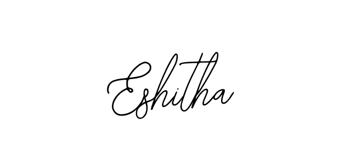 Make a short Eshitha signature style. Manage your documents anywhere anytime using Bearetta-2O07w. Create and add eSignatures, submit forms, share and send files easily. Eshitha signature style 12 images and pictures png