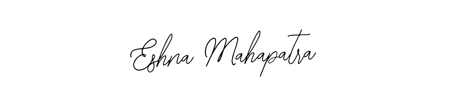 Also You can easily find your signature by using the search form. We will create Eshna Mahapatra name handwritten signature images for you free of cost using Bearetta-2O07w sign style. Eshna Mahapatra signature style 12 images and pictures png