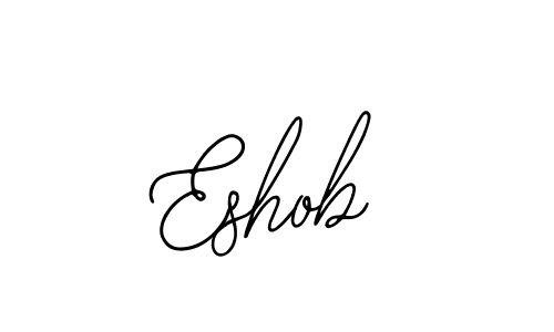 Here are the top 10 professional signature styles for the name Eshob. These are the best autograph styles you can use for your name. Eshob signature style 12 images and pictures png