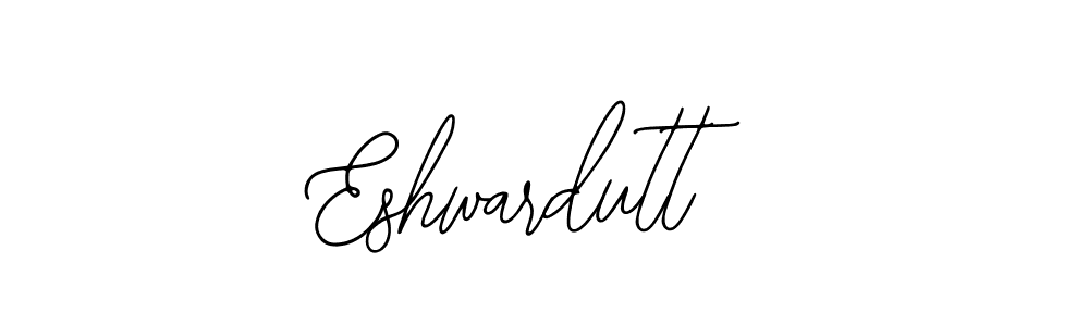 Make a short Eshwardutt signature style. Manage your documents anywhere anytime using Bearetta-2O07w. Create and add eSignatures, submit forms, share and send files easily. Eshwardutt signature style 12 images and pictures png