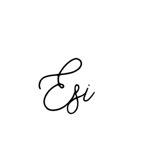 How to make Esi name signature. Use Bearetta-2O07w style for creating short signs online. This is the latest handwritten sign. Esi signature style 12 images and pictures png