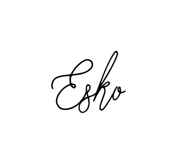 Use a signature maker to create a handwritten signature online. With this signature software, you can design (Bearetta-2O07w) your own signature for name Esko. Esko signature style 12 images and pictures png