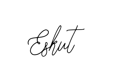 Make a beautiful signature design for name Eskut. With this signature (Bearetta-2O07w) style, you can create a handwritten signature for free. Eskut signature style 12 images and pictures png