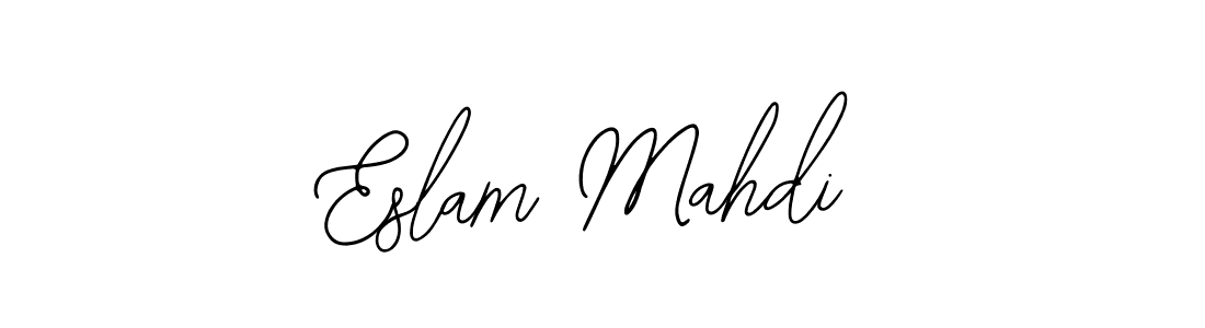 It looks lik you need a new signature style for name Eslam Mahdi. Design unique handwritten (Bearetta-2O07w) signature with our free signature maker in just a few clicks. Eslam Mahdi signature style 12 images and pictures png