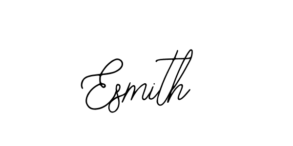 Design your own signature with our free online signature maker. With this signature software, you can create a handwritten (Bearetta-2O07w) signature for name Esmith. Esmith signature style 12 images and pictures png