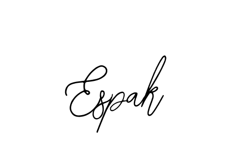 Espak stylish signature style. Best Handwritten Sign (Bearetta-2O07w) for my name. Handwritten Signature Collection Ideas for my name Espak. Espak signature style 12 images and pictures png