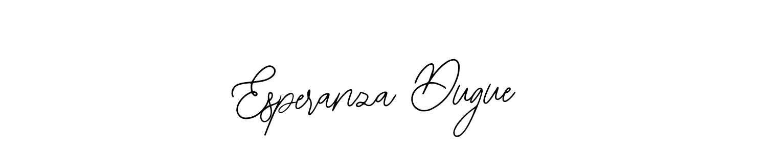 Design your own signature with our free online signature maker. With this signature software, you can create a handwritten (Bearetta-2O07w) signature for name Esperanza Dugue. Esperanza Dugue signature style 12 images and pictures png