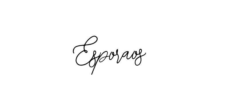 Make a beautiful signature design for name Esporaos. Use this online signature maker to create a handwritten signature for free. Esporaos signature style 12 images and pictures png