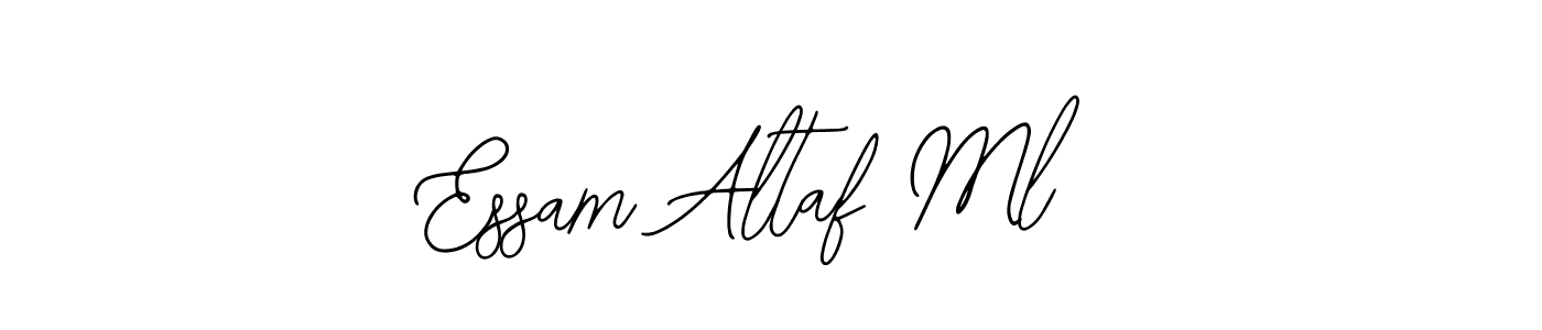 This is the best signature style for the Essam Altaf Ml name. Also you like these signature font (Bearetta-2O07w). Mix name signature. Essam Altaf Ml signature style 12 images and pictures png