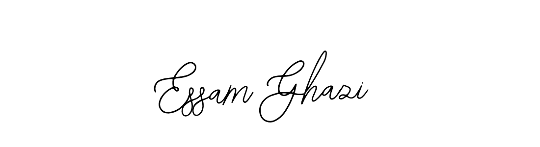 The best way (Bearetta-2O07w) to make a short signature is to pick only two or three words in your name. The name Essam Ghazi include a total of six letters. For converting this name. Essam Ghazi signature style 12 images and pictures png